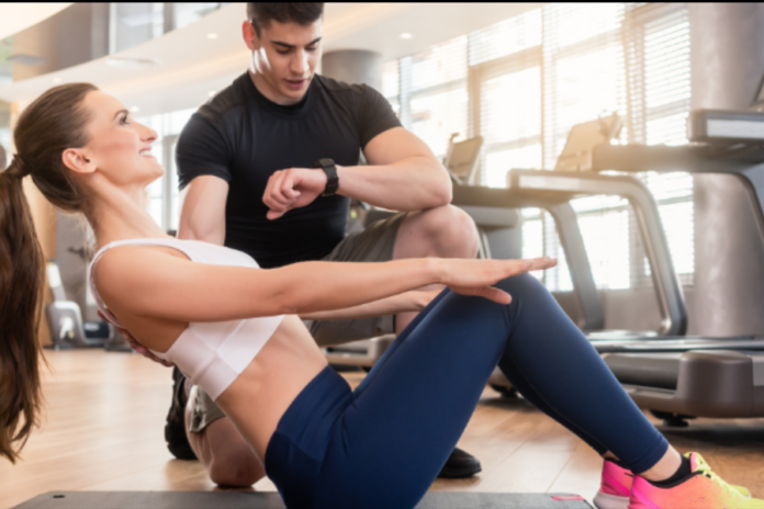 Working Out With Two Guys . Romina Boudoir