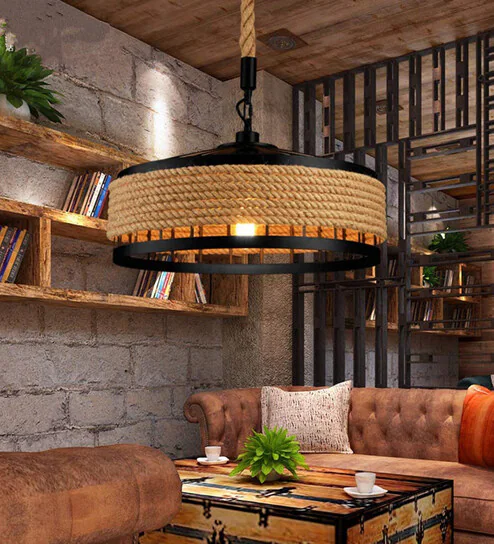 Rustic pendant lights