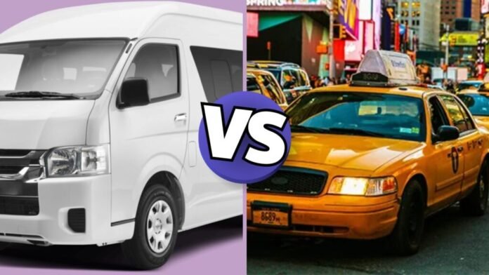 Maxi Cab vs Sedan Maxi Cab vs Sedan